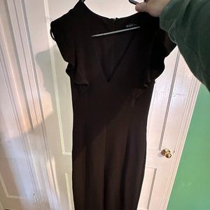 Black Halo Jump Suit Size 2